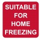 'Suitable For Home Freezing' Labels